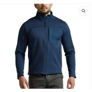 SITKA Gear Dry Creek Fleece Jacket Navy Blue Men's Size XXL